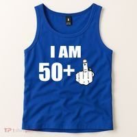 I Am 51 Middle Finger Funny 1966 Birthday Tank Top thumb 2