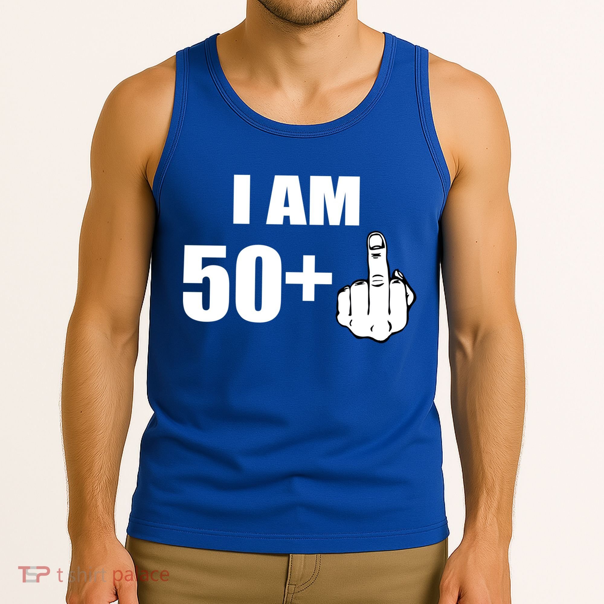 I Am 51 Middle Finger Funny 1966 Birthday Tank Top