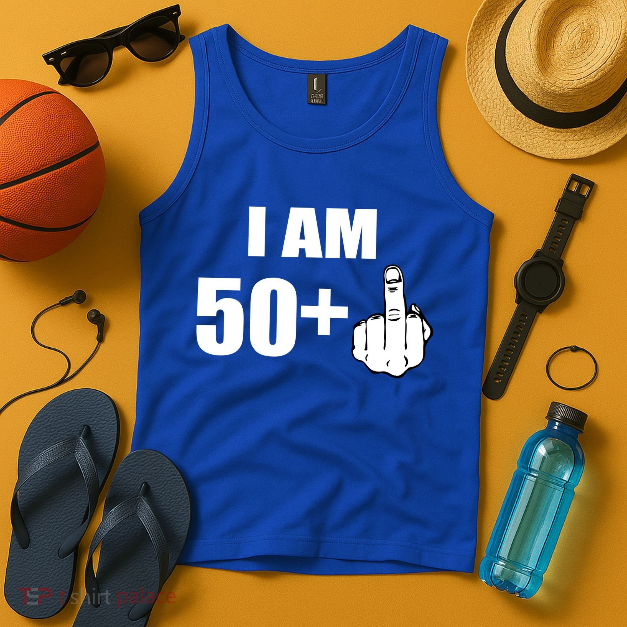 I Am 51 Middle Finger Funny 1966 Birthday Tank Top