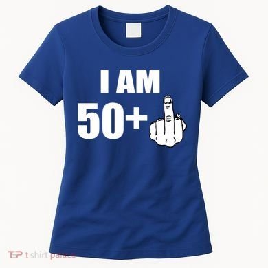 I Am 51 Middle Finger Funny 1966 Birthday Women's T-Shirt