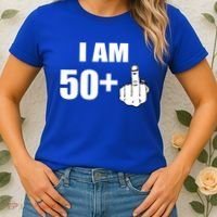 I Am 51 Middle Finger Funny 1966 Birthday Women's T-Shirt thumb 2