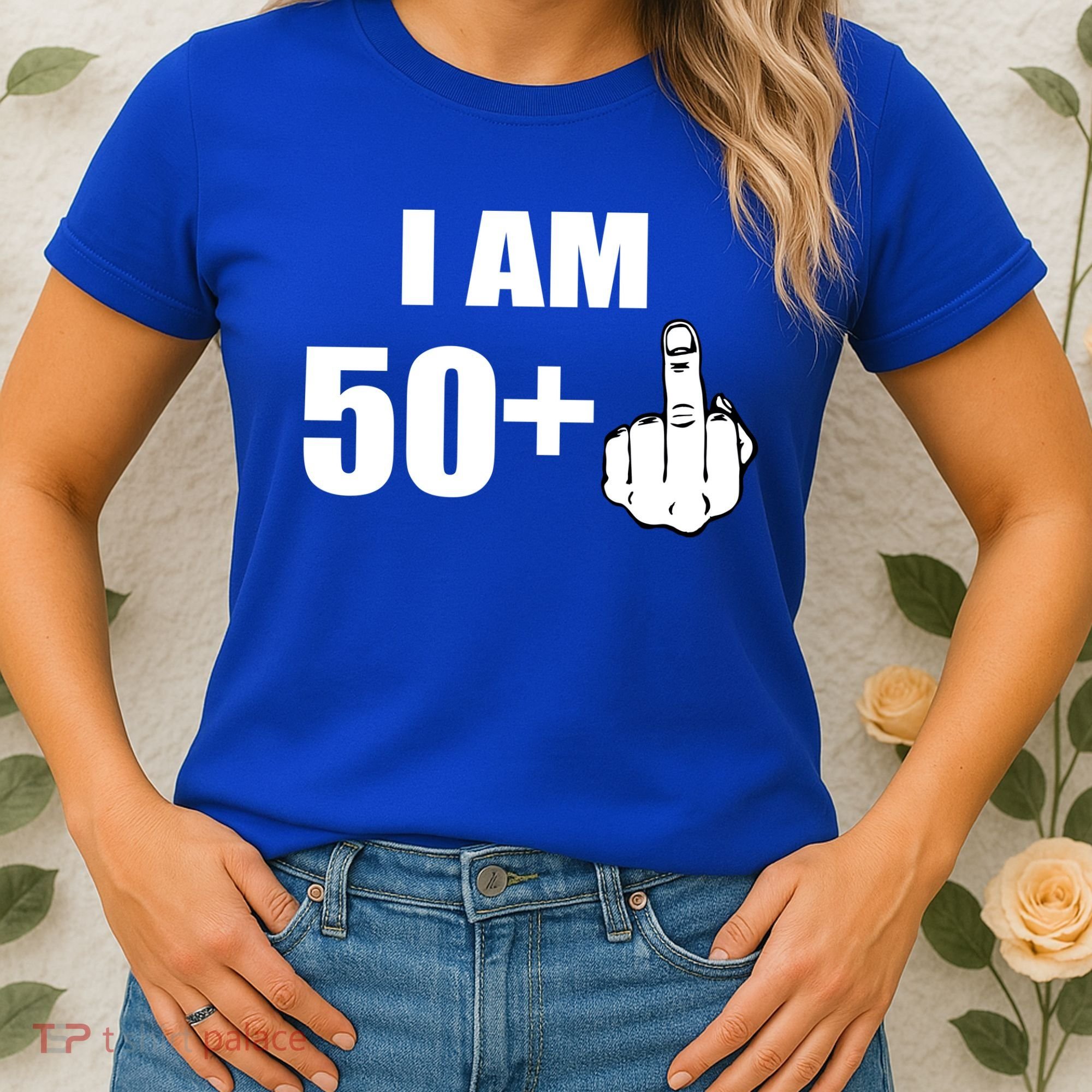 I Am 51 Middle Finger Funny 1966 Birthday Women's T-Shirt