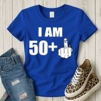 I Am 51 Middle Finger Funny 1966 Birthday Women's T-Shirt thumb 3