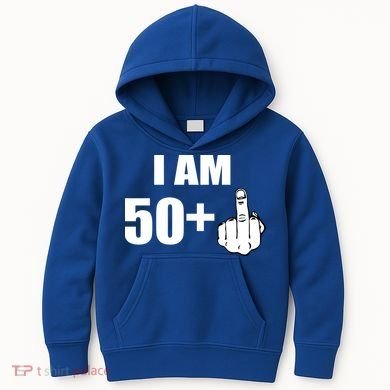 I Am 51 Middle Finger Funny 1966 Birthday Kids Hoodie