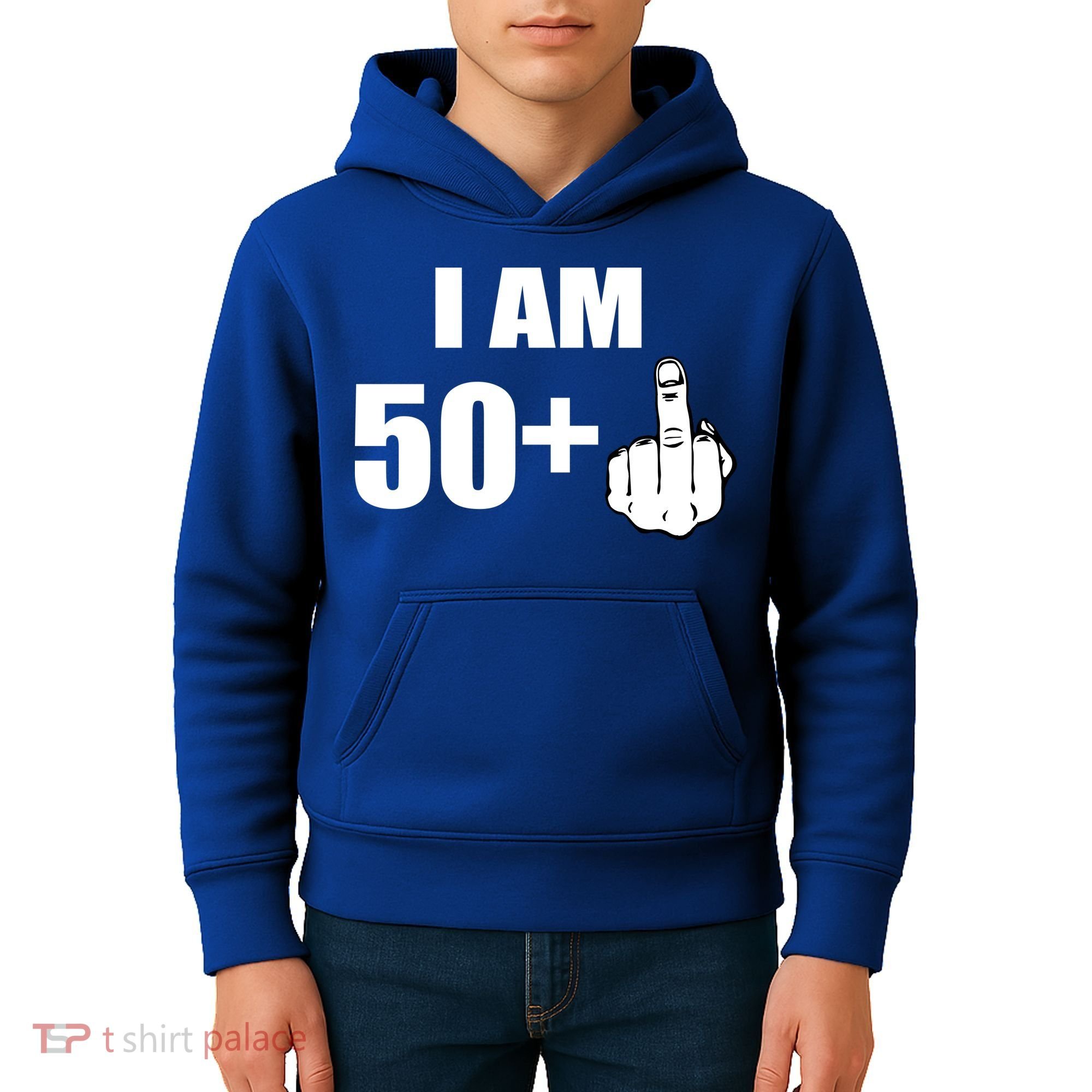 I Am 51 Middle Finger Funny 1966 Birthday Kids Hoodie