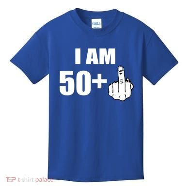 I Am 51 Middle Finger Funny 1966 Birthday Kids T-Shirt
