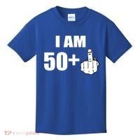 I Am 51 Middle Finger Funny 1966 Birthday Kids T-Shirt thumb 0