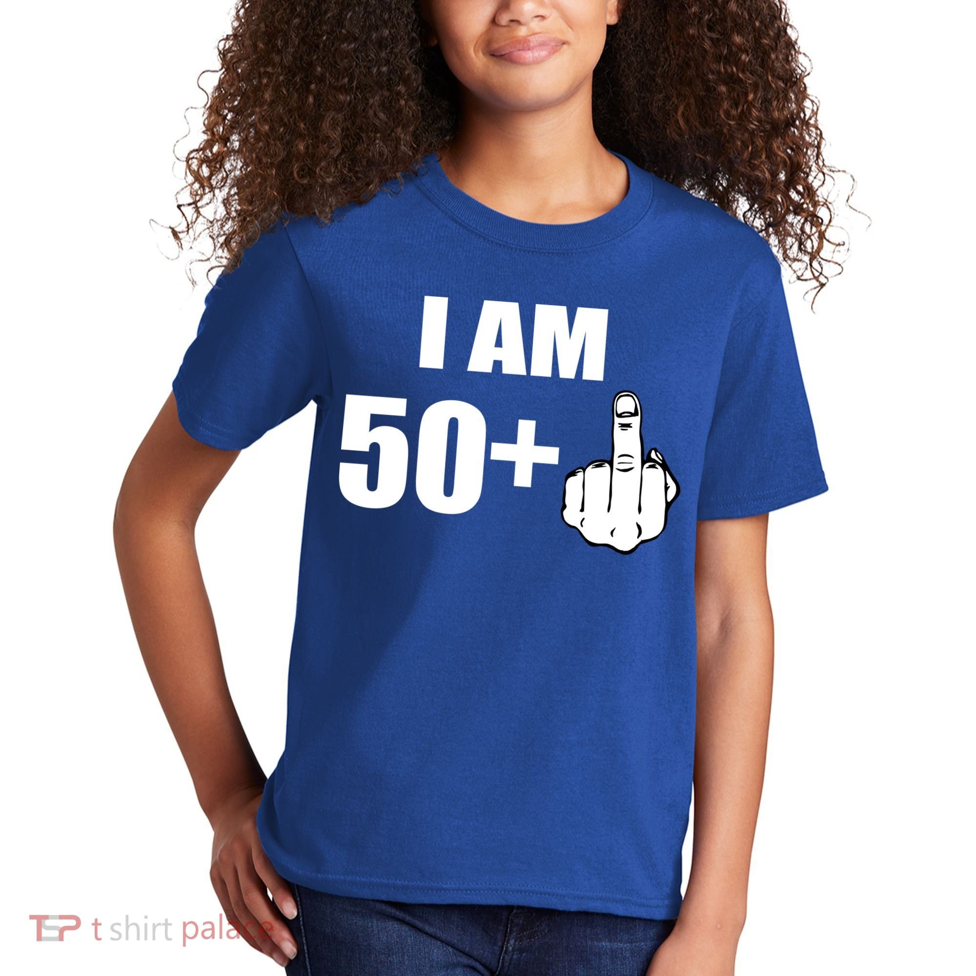 I Am 51 Middle Finger Funny 1966 Birthday Kids T-Shirt