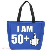 I Am 51 Middle Finger Funny 1966 Birthday Tote Bag thumb 0