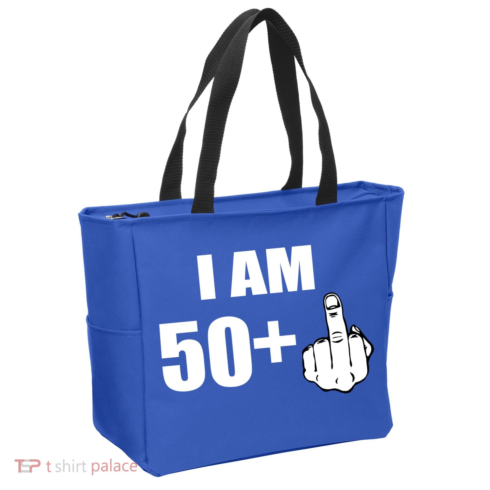 I Am 51 Middle Finger Funny 1966 Birthday Tote Bag