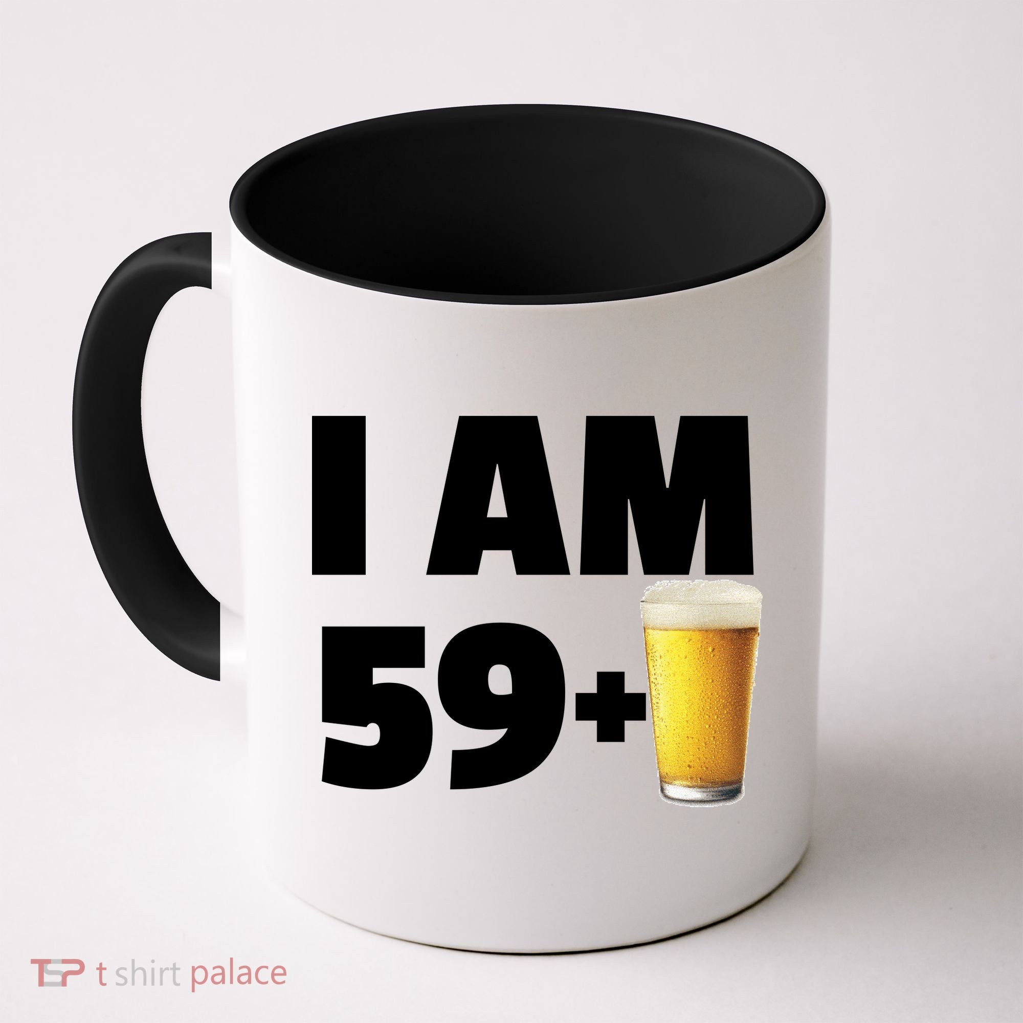 I Am 59 Plus Beer 60th Birthday Coffee Mug