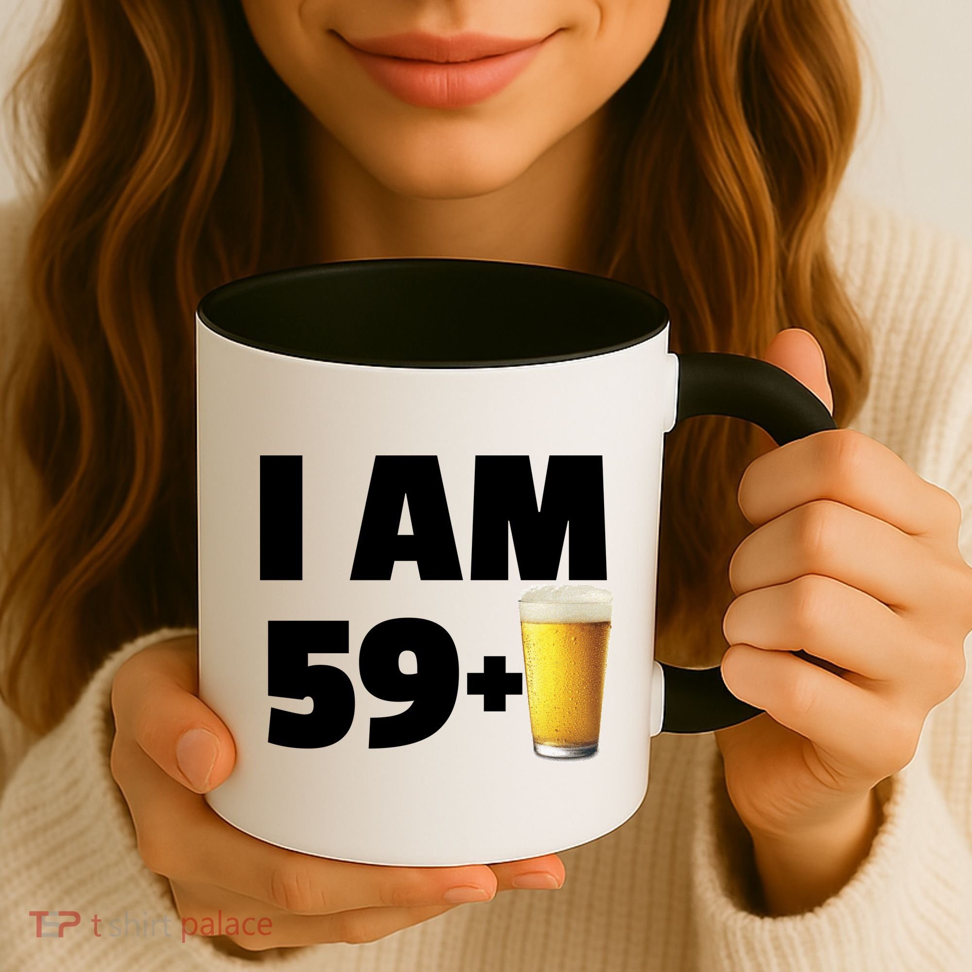 I Am 59 Plus Beer 60th Birthday Coffee Mug