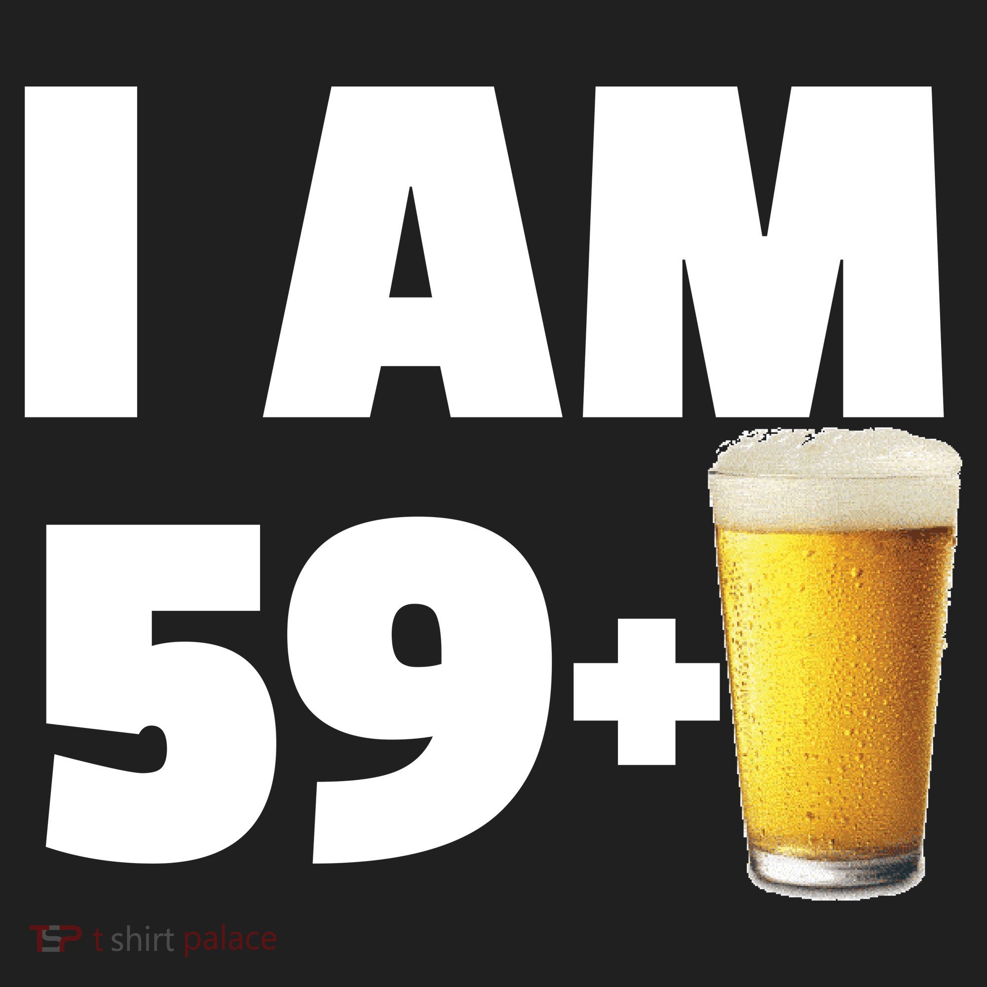 I Am 59 Plus Beer 60th Birthday Beanie