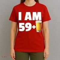 I Am 59 Plus Beer 60th Birthday T-Shirt thumb 4