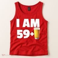 I Am 59 Plus Beer 60th Birthday Tank Top thumb 2
