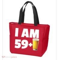 I Am 59 Plus Beer 60th Birthday Tote Bag thumb 3