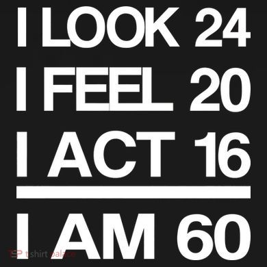 I Am 60 Funny 60th Birthday Sustainable Bucket Hat