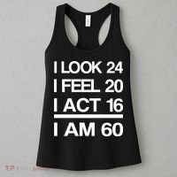 I Am 60 Funny 60th Birthday Women's Tank Top thumb 3