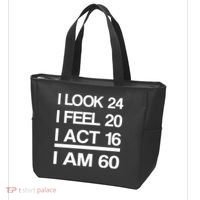 I Am 60 Funny 60th Birthday Tote Bag thumb 3