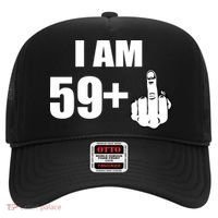 I Am 60 Middle Finger 60th Birthday Gift Hat thumb 0