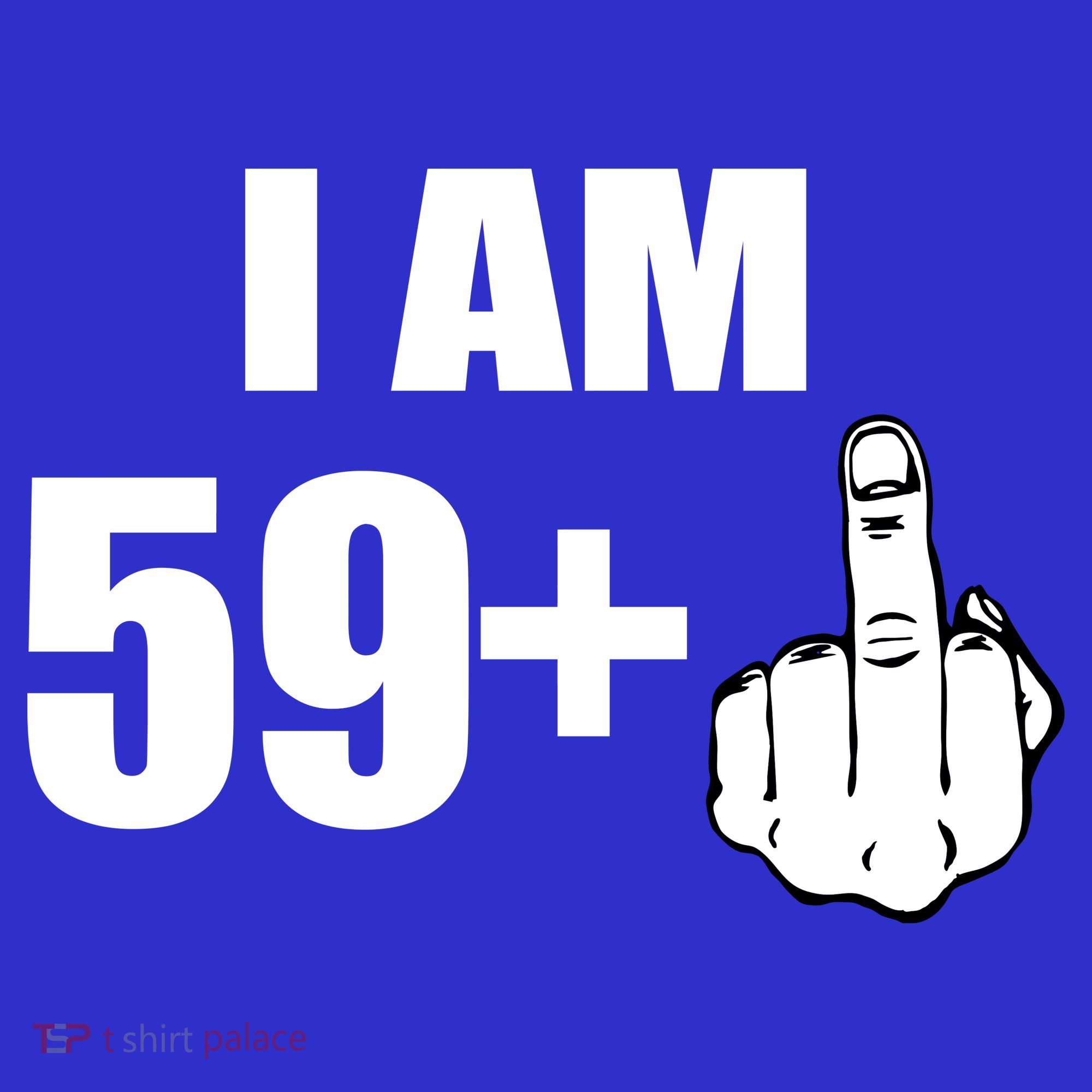 I Am 60 Middle Finger 60th Birthday Gift Apron