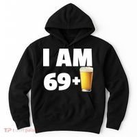I Am 69 Plus Beer 70th Birthday Hoodie thumb 0