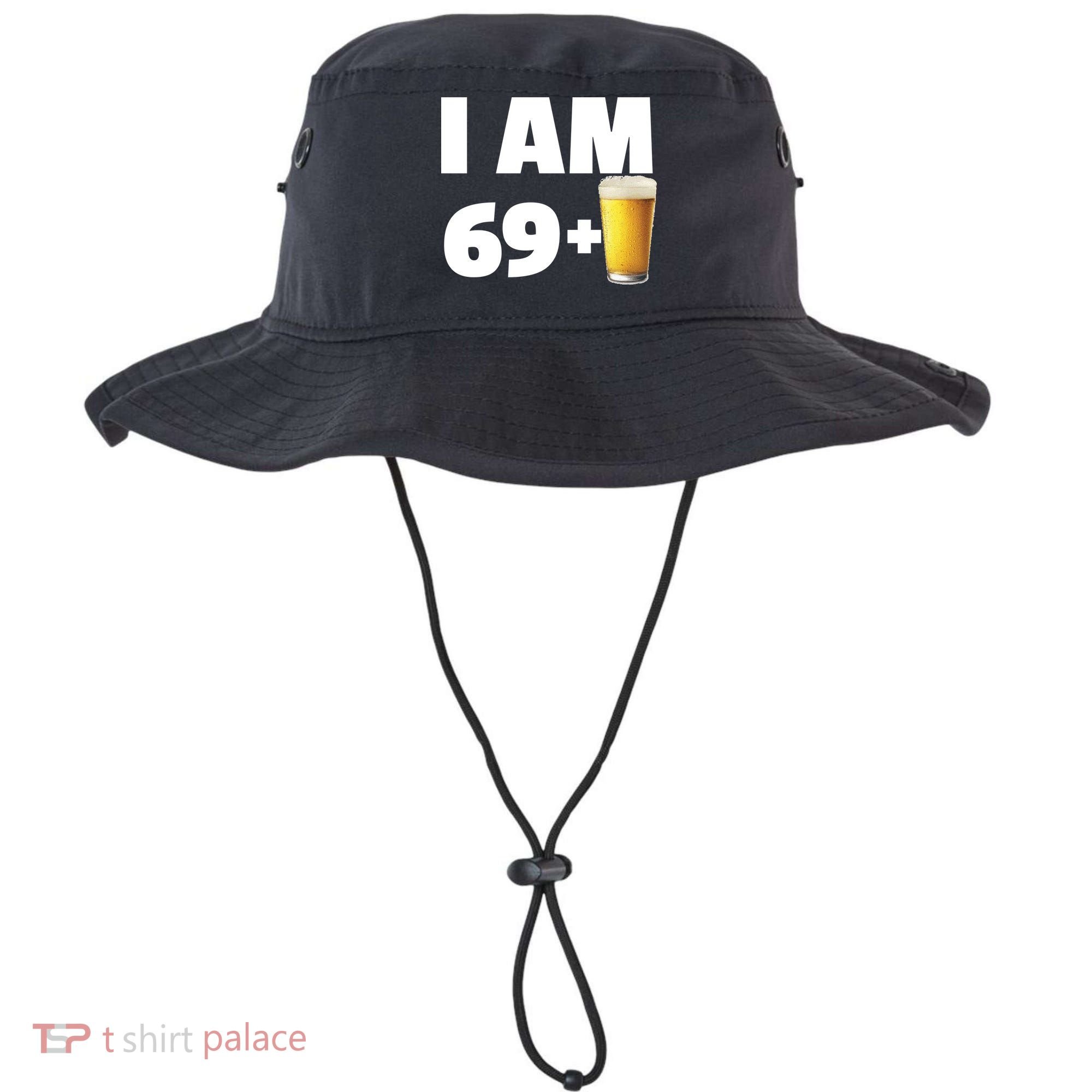 I Am 69 Plus Beer 70th Birthday Bucket Hat