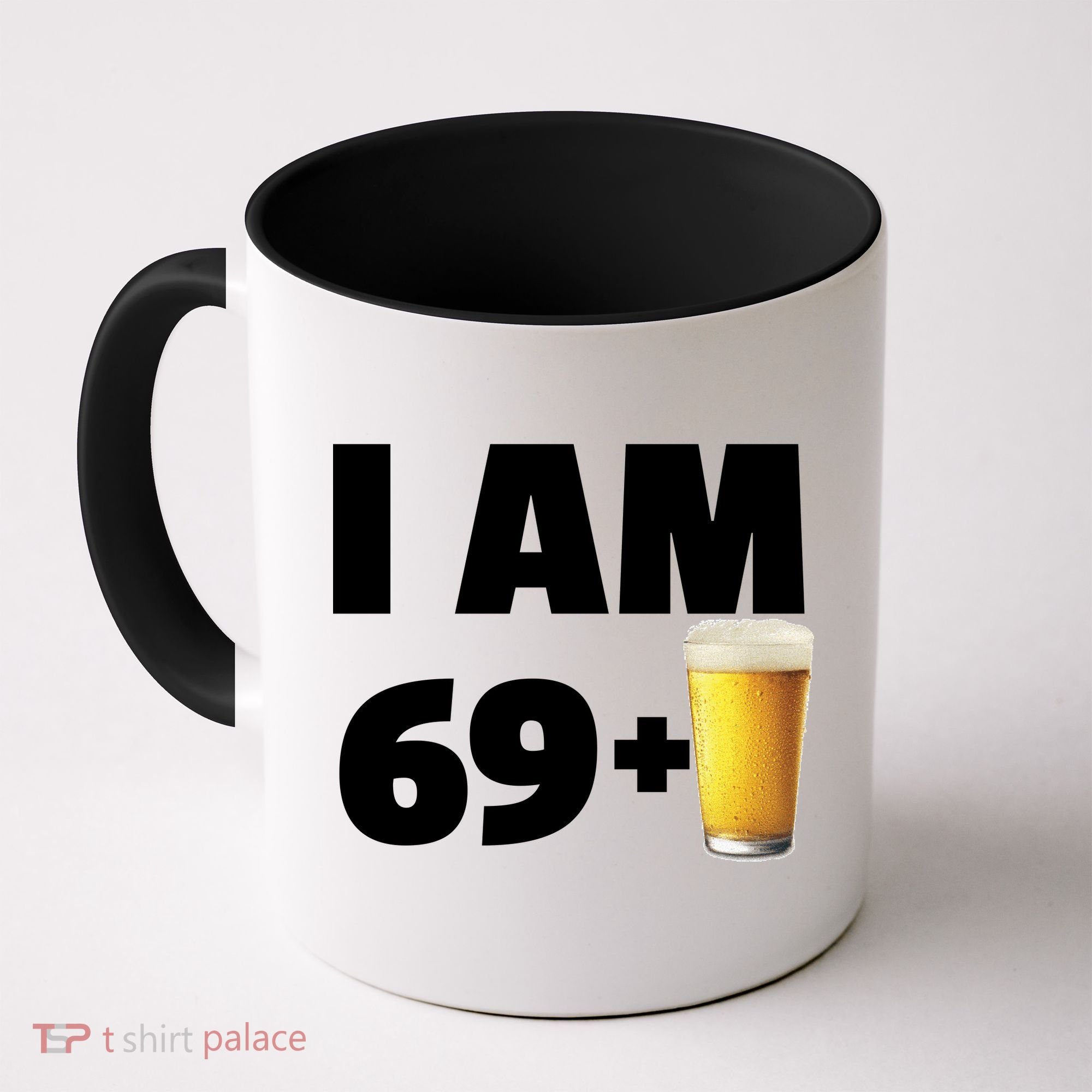 I Am 69 Plus Beer 70th Birthday Coffee Mug