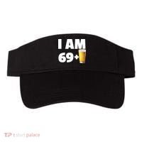 I Am 69 Plus Beer 70th Birthday Visor thumb 0