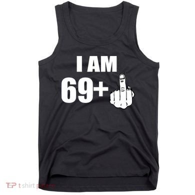 I Am 70 Middle Finger 70th Birthday Gift Tank Top