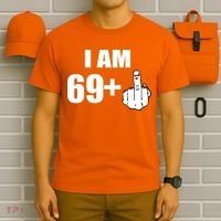 I Am 70 Middle Finger 70th Birthday Gift T-Shirt thumb 6