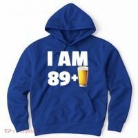 I Am 89 Plus Beer 90th Birthday Hoodie thumb 0