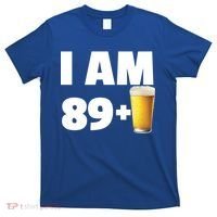 I Am 89 Plus Beer 90th Birthday T-Shirt thumb 0