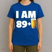 I Am 89 Plus Beer 90th Birthday T-Shirt thumb 4