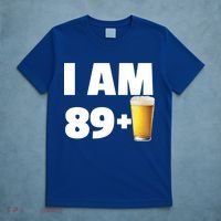 I Am 89 Plus Beer 90th Birthday T-Shirt thumb 5