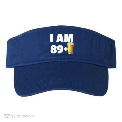 I Am 89 Plus Beer 90th Birthday Visor