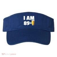 I Am 89 Plus Beer 90th Birthday Visor thumb 0