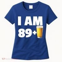 I Am 89 Plus Beer 90th Birthday Women's T-Shirt thumb 0
