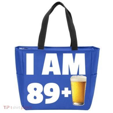 I Am 89 Plus Beer 90th Birthday Tote Bag