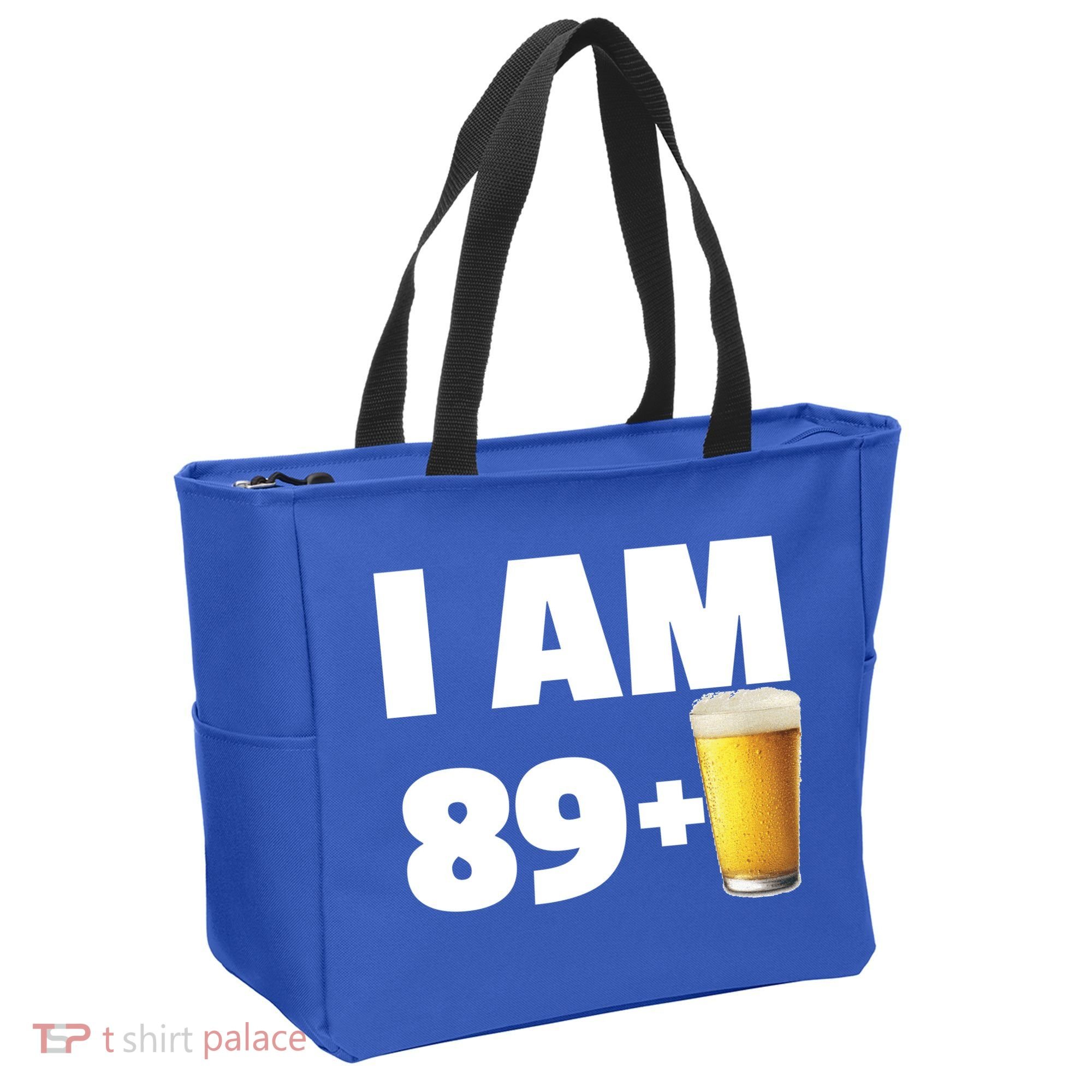 I Am 89 Plus Beer 90th Birthday Tote Bag