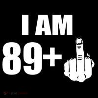 I Am 90 Middle Finger Funny 90th Birthday Gift Women's Tank Top thumb 5