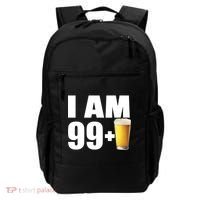 I Am 99 Plus Beer 100th Birthday Backpack thumb 0