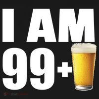 I Am 99 Plus Beer 100th Birthday Backpack thumb 2