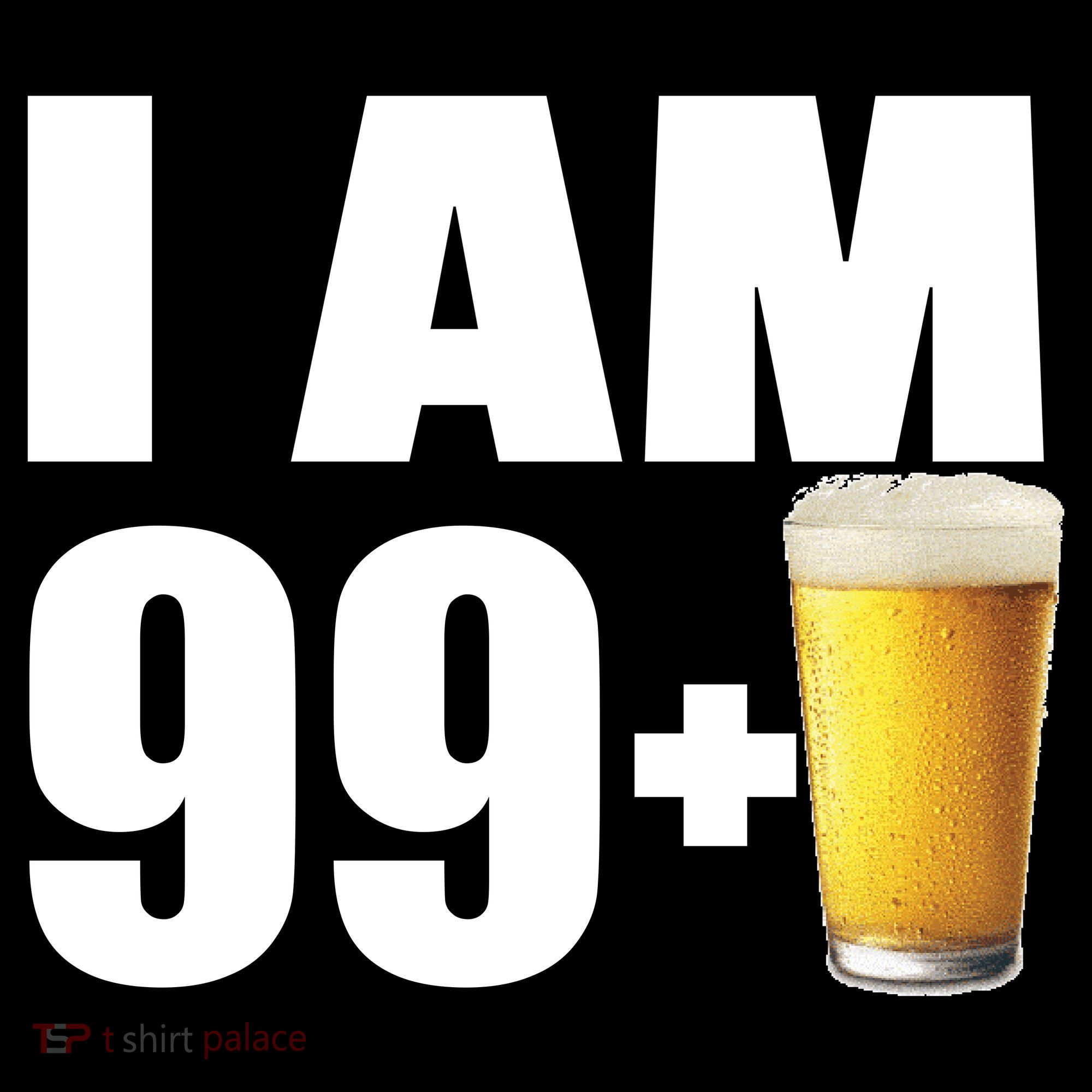 I Am 99 Plus Beer 100th Birthday Ornament
