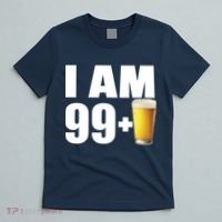 I Am 99 Plus Beer 100th Birthday T-Shirt thumb 5