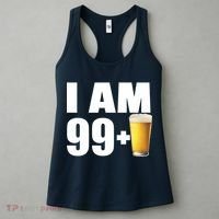 I Am 99 Plus Beer 100th Birthday Women's Tank Top thumb 3