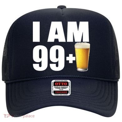 I Am 99 Plus Beer 100th Birthday Hat