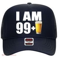 I Am 99 Plus Beer 100th Birthday Hat thumb 0