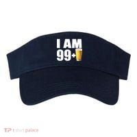I Am 99 Plus Beer 100th Birthday Visor thumb 0