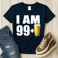 I Am 99 Plus Beer 100th Birthday Women's T-Shirt thumb 3